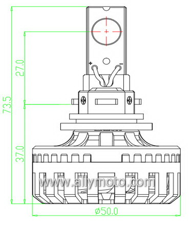 40W LED Headlight A340 H8 H9 H11